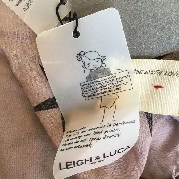 NWT Leigh & Luca Star Ombré Scarf - Picture 7 of 8